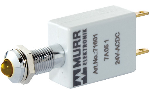 Murrelektronik control systems Led-Indicator yellow/green led 5MM - 24V DC - 15ma - ip40