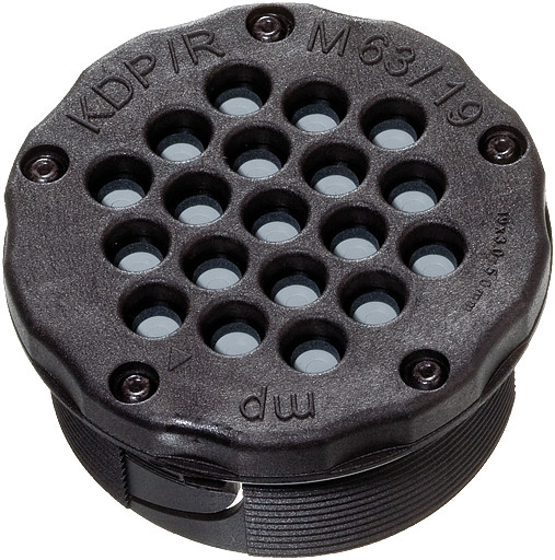 Murrelektronik control systems, miscellaneous Modlink MSDD cable entry system KDP/R KGM, counter nut round M63/1,5
