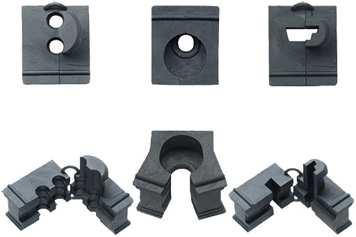 Murrelektronik control systems, miscellaneous Modlink MSDD cable entry system KDT/ze 2x4 (double grommet)