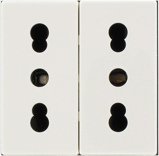Murrelektronik control systems Modlink MSVD cabinet power outlets italy- dual socket 250V ac / 16 A