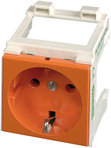 Murrelektronik control systems Modlink MSVD cabinet power outlets vde orange 250V ac / 16 A