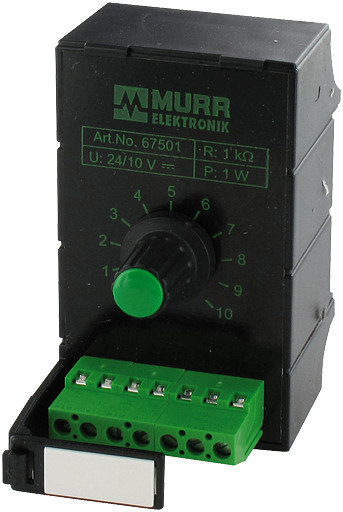 Murrelektronik control systems Mpot Potentiometer module 10K-ohm/270 degree
