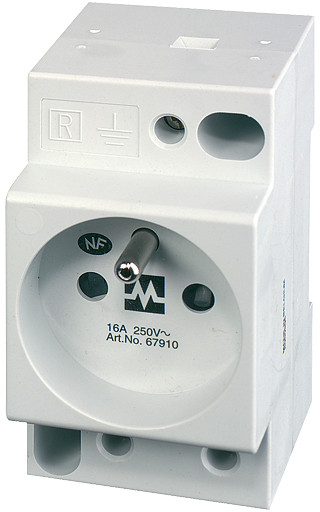 Murrelektronik control systems MSVD Power socket ute mounting rail