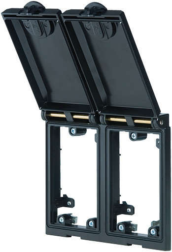 Murrelektronik front panel interface Modlink MSDD DBL frame metal black