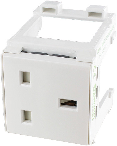 Murrelektronik control systems Modlink MSVD cabinet power outlets great britain/BS 250V ac / 13 A