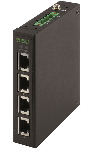 Murrelektronik Switch Tree 4TX metal - unmanaged switch - 4 ports
