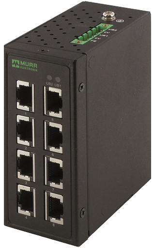 Murrelektronik Switch Tree 8TX metal - unmanaged switch - 8 ports
