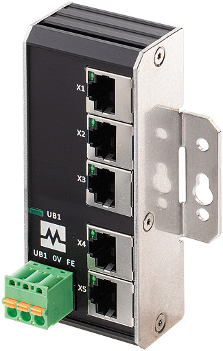 Murrelektronik Switch Xenterra 5TX unmanaged switch wallmounted 5 port 100mbit