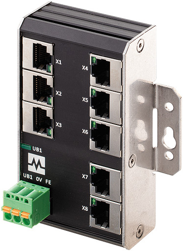 Murrelektronik Switch Xenterra 8TX unmanaged switch wallmounted 8 port 100mbit WM