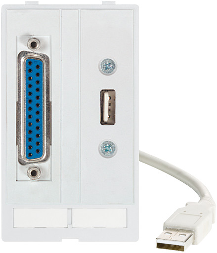 Murrelektronik front panel interface Modlink data insert 1×usb fem./male 0,7M cable + 1xsub-D25 fem./male