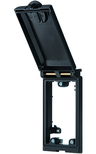 Murrelektronik front panel interface Modlink MSDD frame single metal black