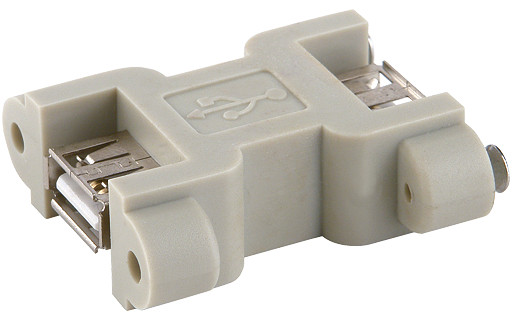 Murrelektronik front panel interface Modlink MSDD gender changer usb-A 2.0 female/female