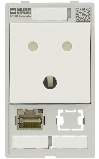 Murrelektronik front panel interface Modlink MSDD single combi insert india 1X RJ45 + 1X data cutout