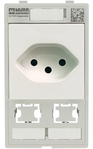 Murrelektronik front panel interface Modlink MSDD single combi insert swiss 2X data cutout