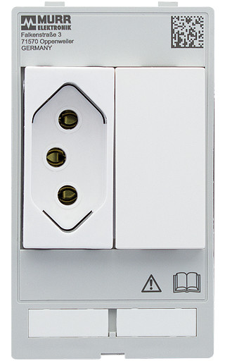 Murrelektronik front panel interface Modlink MSDD socket insert brazil 250vac/20a single