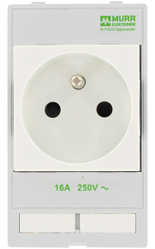 Murrelektronik front panel interface Modlink MSDD socket insert france 250vac/16a