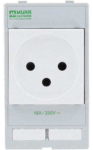 Murrelektronik front panel interface Modlink MSDD socket insert israel 250vac/16a