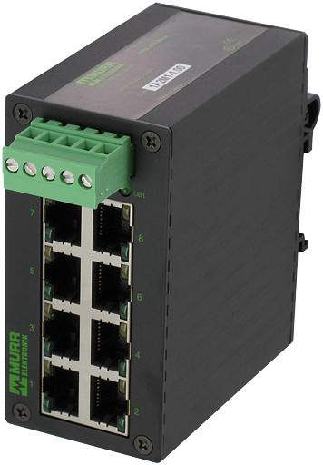 Murrelektronik Switch Tree 8TX metall - unmanaged switch - 8 ports