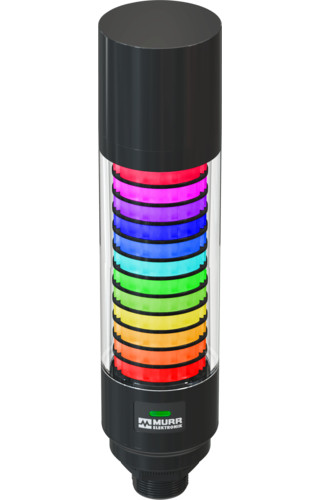Murrelektronik light modules Modlight60 Pro-RGB multifunctional signal tower with 12 slices, buz