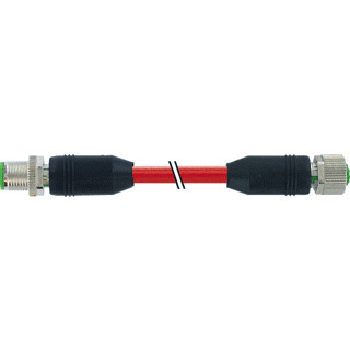 Murrelektronik M12 2X2XAWG22 SH 5M