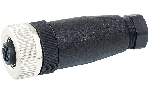 Murrelektronik Signal Connectors M12 Fem. 0° field-wireable screw term. 4P. max.0,75MM²,