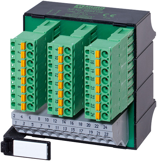 Murrelektronik passive interface modules Lugs 24 for signal transfer mounting rail/pluggable spring clamps