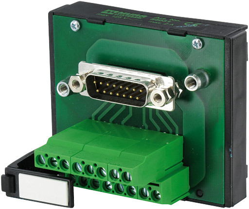 Murrelektronik passive interface modules SV-Sub D 25 .-KL for signal transfer 125 vac/DC / 2 A