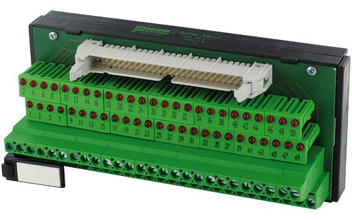 Murrelektronik passive interface modules Ufl 50 L plug for signal transfer 24 VDC / 1 A - male with led