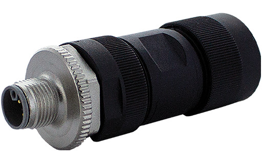 Murrelektronik Power Connectors M12 Male 0° L-coded field-wireable 5-pol. max. 2,5MM²