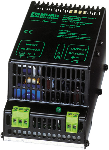 Murrelektronik power supply prim.switch mode MPS Power supply 1-phase, in: 95-265vac out: 24V/3adc