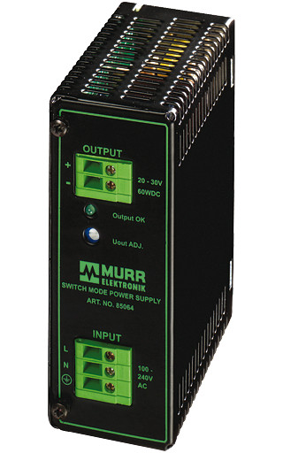 Murrelektronik power supply prim.switch mode MCS Power supply 1-phase, in: 90-265vac out: 10-15V/5adc
