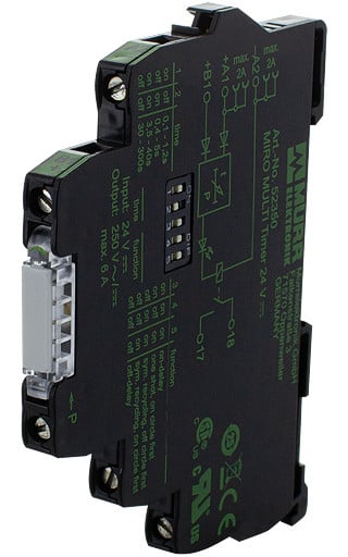 Murrelektronik relay modules Miro 6.2 impulse extension modules in: 24 VDC - out: 24 VDC / 0.1 A