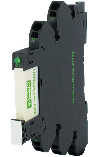 Murrelektronik relay modules Miro 6.2 pluggable input relay in: 24vac/DC - out: 250vac/30VDC/6a