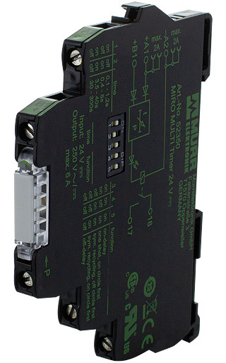 Murrelektronik relay modules Miro Multi timer 24VDC-1S miro 6.2 multi-timer 24VDC-1S