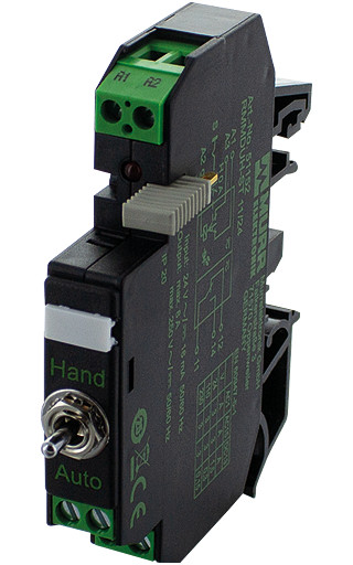 Murrelektronik relay modules RMMDH-Ak 11/24 with toggle switch in: 24 VDC - out: 250 vac/DC / 3 A