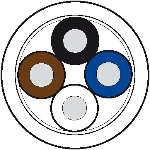 Murrelektronik Signal Connectors Cable Drum Ø 355MM pur 4x0.34 shielded GY ul/csa+drag CH. 100M