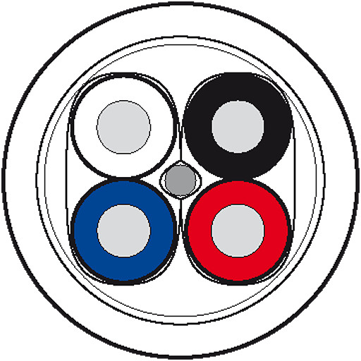 Murrelektronik Signal Connectors Cable Drum Ø 355MM pur awg24+22 shielded VT ul/csa+drag CH. 100M