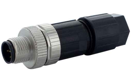 Murrelektronik Signal Connectors M12 Male 0° A-cod. push-in 5-pol., 0,14 - 0,75MM², 4 - 8MM