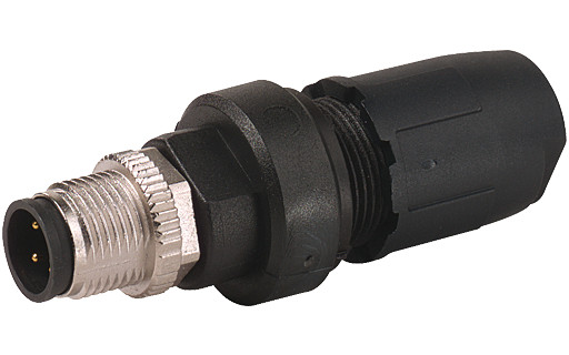 Murrelektronik Signal Connectors Mosa M12 male 0° field-wireable (idc) 3-pol. 0.5…1.0MM²