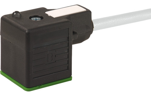 Murrelektronik Signal Connectors Msud Valve plug A-18MM with cable pur 4x0.5 GY 5.0M