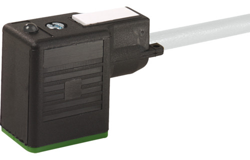 Murrelektronik Signal Connectors Msud Valve plug bi-11MM with cable pur 3x0.5 GY 25M