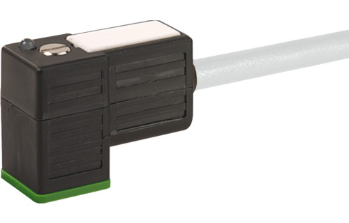 Murrelektronik Signal Connectors Msud Valve plug C-8MM with cable pur 3x0.5 GY 1M