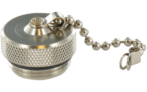 MVK Accessories connector cap 7/8'' outer thread with chain