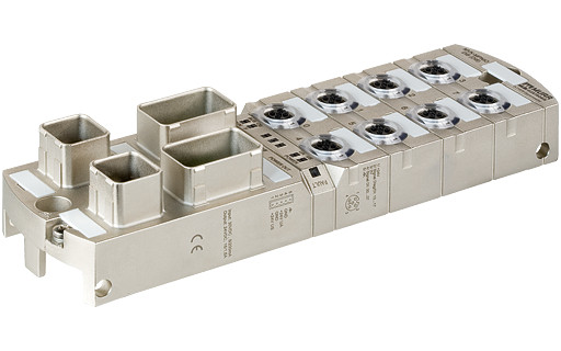 MVK+ Mpnio dio8 dio8 push pull MVK profinet compact module, metal