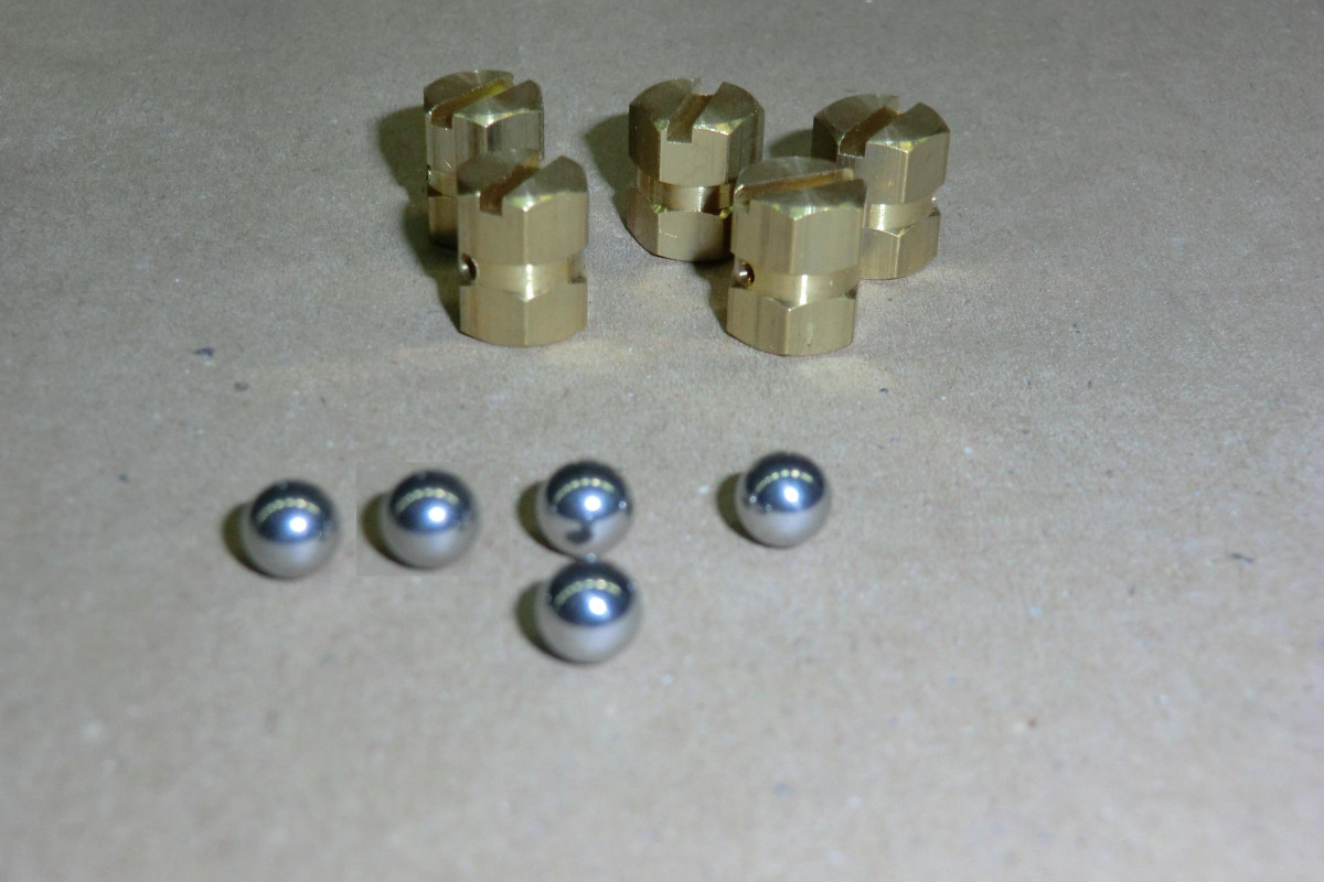 Nefit Ketel Ontluchtingschr.+kogel (5 X)