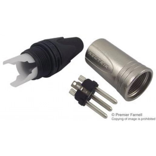 Neutrik XLR audio aansluiting 3P XLR male/stift