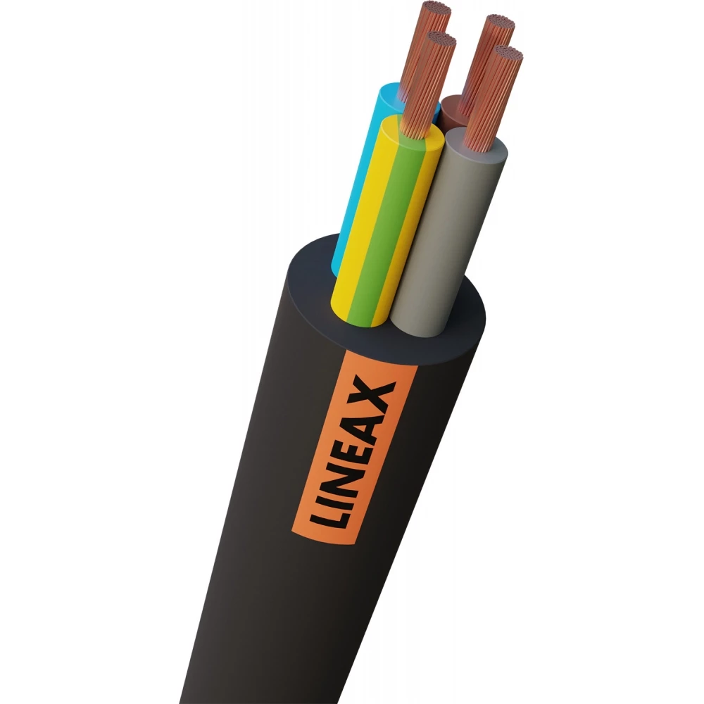 Nexans H07RN-F eca lineax mantelleiding 4g6mm&sup2; rubber eca 1000M haspel