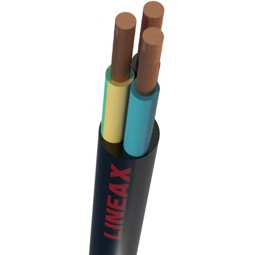 Nexans H07RN-F eca lineax mantelleiding 5G1.5mm&sup2; rubber eca 500M haspel 10268551