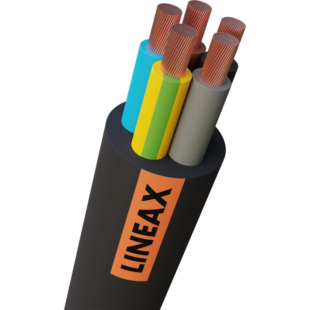 Nexans H07RN-F eca lineax mantelleiding 5g16mm&sup2; rubber eca 500M haspel