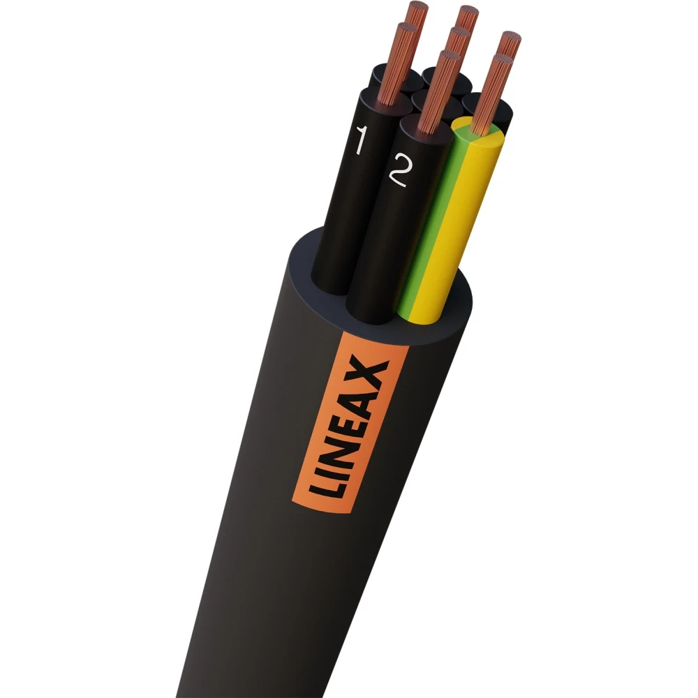 Nexans H07RN-F eca lineax mantelleiding 7G1.5mm&sup2; rubber eca 1000M haspel